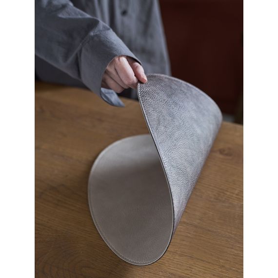 Салфетка сервировочная Drop, 33х41 см, коричневая/золотистый металлик, Liberty Jones, изображение 5