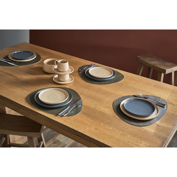 Салфетка сервировочная Drop, 33х41 см, коричневая/золотистый металлик, Liberty Jones, изображение 3