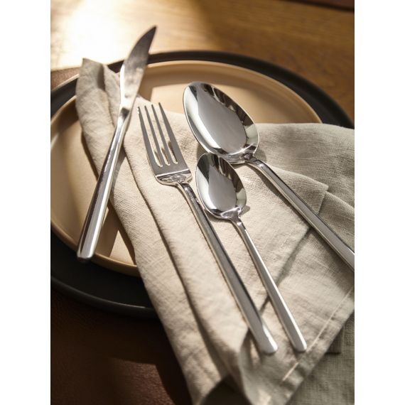 Набор столовых приборов Pure, серебристые глянцевые, 24 пред., Liberty Jones, изображение 5