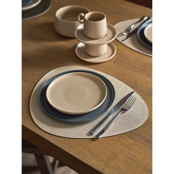 Салфетка сервировочная Drop, 33х41 см, коричневая/золотистый металлик, Liberty Jones, изображение 4