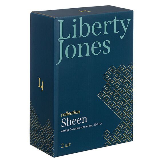 Набор бокалов для вина Sheen, 350 мл, 2 шт., Liberty Jones, изображение 4