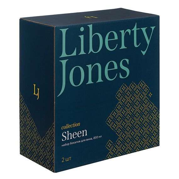 Набор бокалов для вина Sheen, 850 мл, 2 шт., Liberty Jones, изображение 4